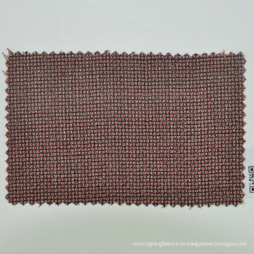 tela de lana lisa marrón hecha a medida para hombre de negocios